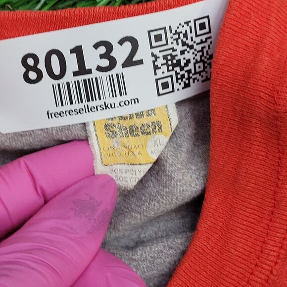 Vintage NC State Wolfpack Baseball Tee Shirt M/L 19x29 USA 3/4 Sleeve Raglan - Picture 13 of 13